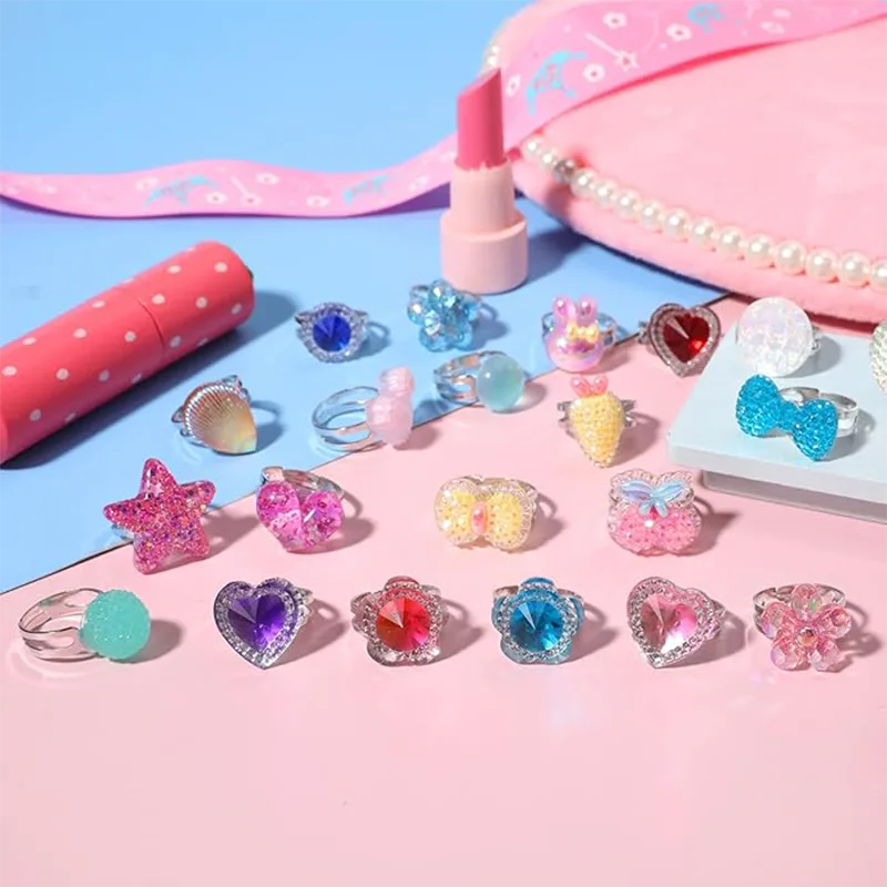 Akryl Diamant Kid Ring