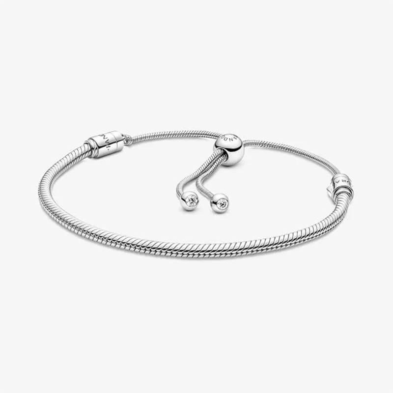 Pandora Snake Chain Dam Armband i legering